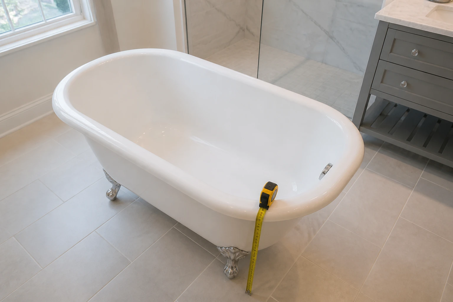 Hauteur baignoire : quelle mesure choisir selon le modèle ?