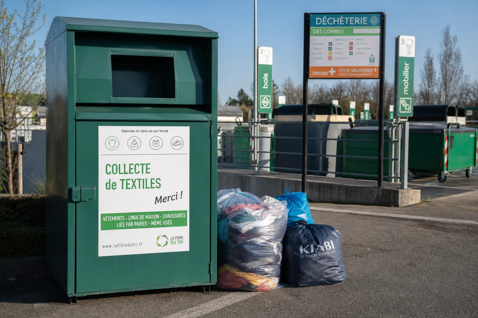 Peut-on jeter des vêtements à la déchetterie ? Le guide pratique