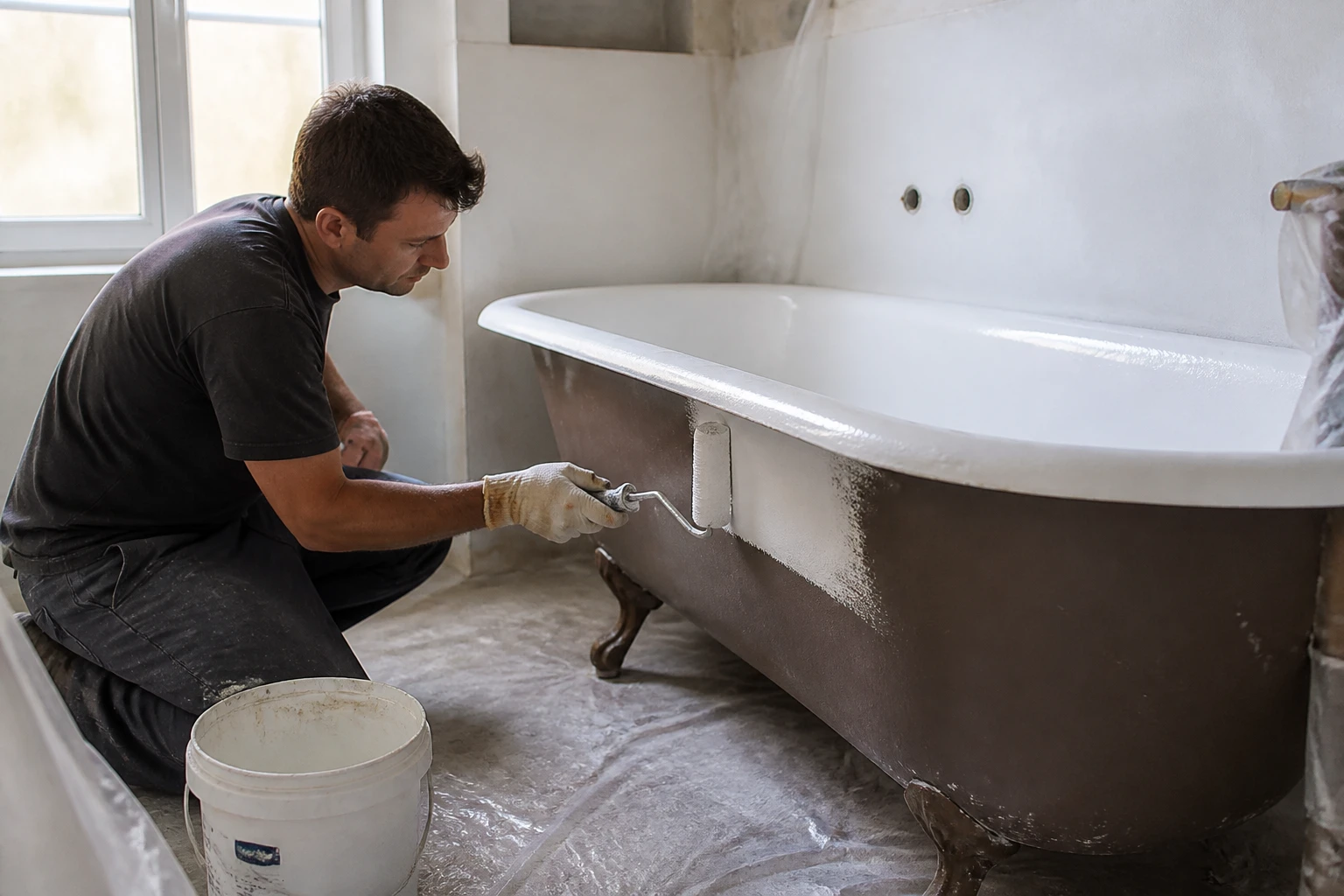 Peindre une baignoire : mon avis après plusieurs chantiers