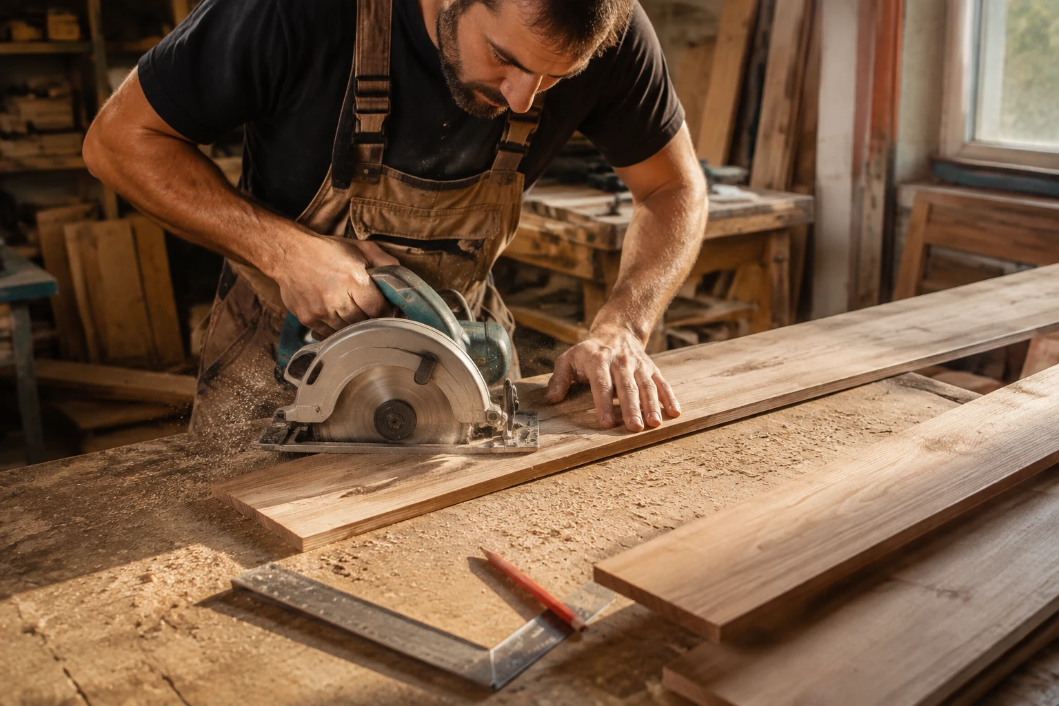 Découpe parquet : quel outil choisir et comment bien couper