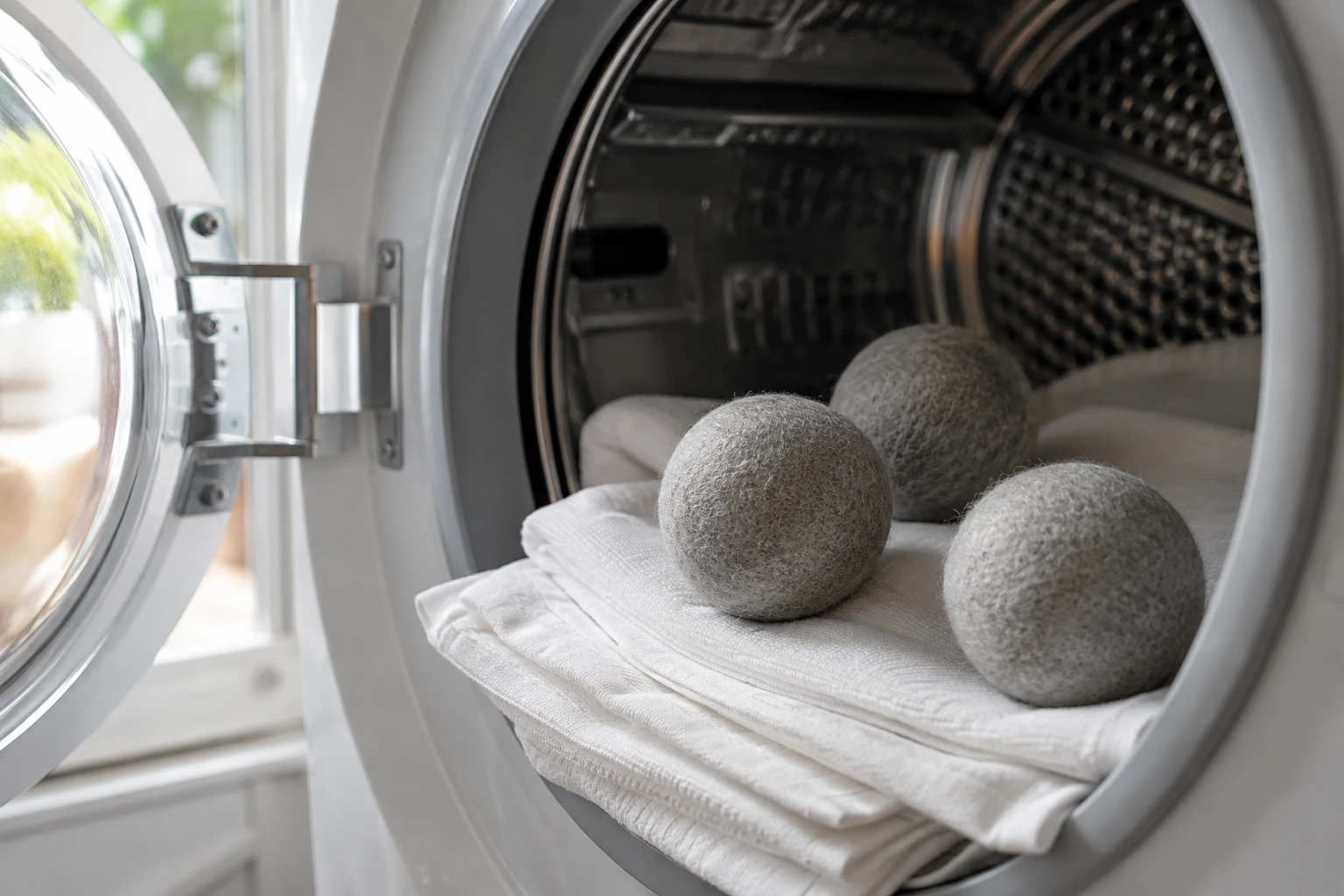 Par quoi remplacer la balle de tennis dans le sèche-linge