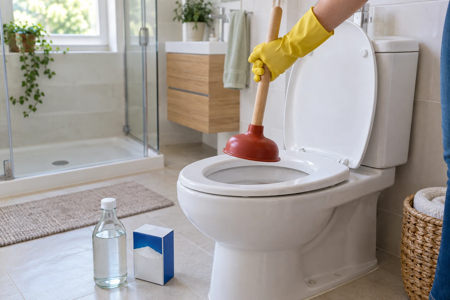 Solution miracle pour déboucher les WC : ce qui marche