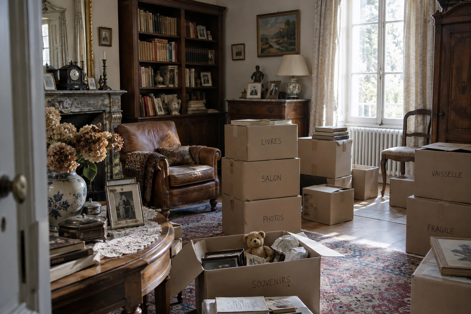 Vider une maison après décès : les étapes à respecter